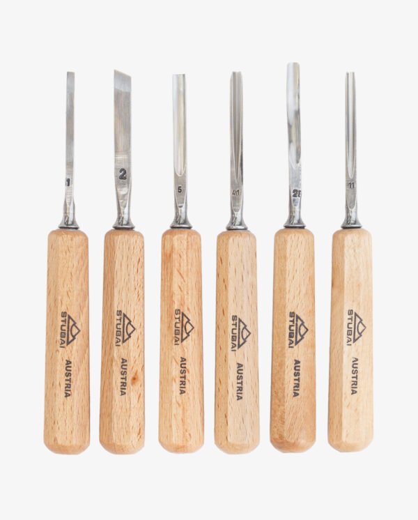 Stubai • Short Carving Chisel Set