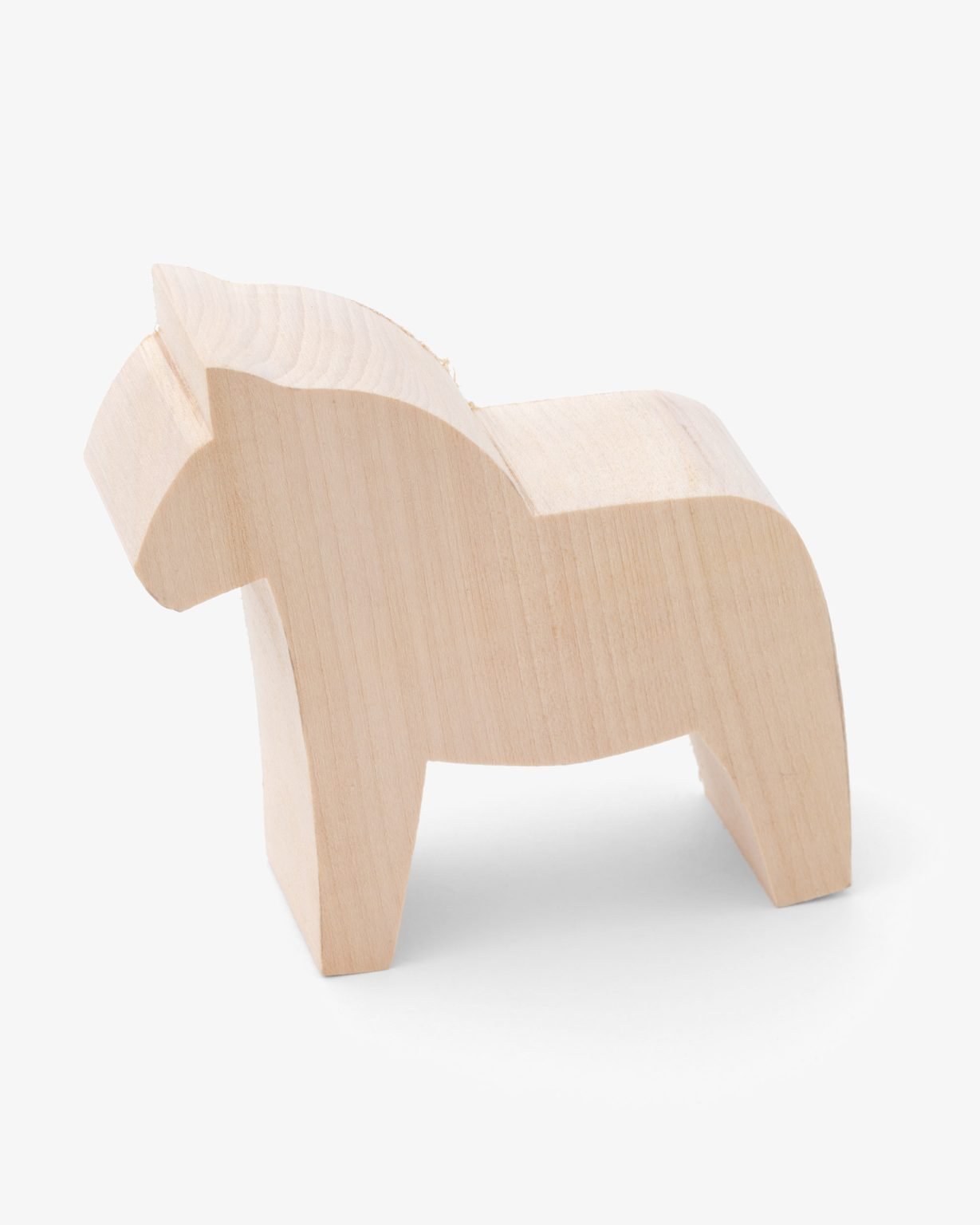 Dala Horse Carving Blank