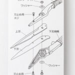 Spare Blades for Two-handed Shears Kamaki