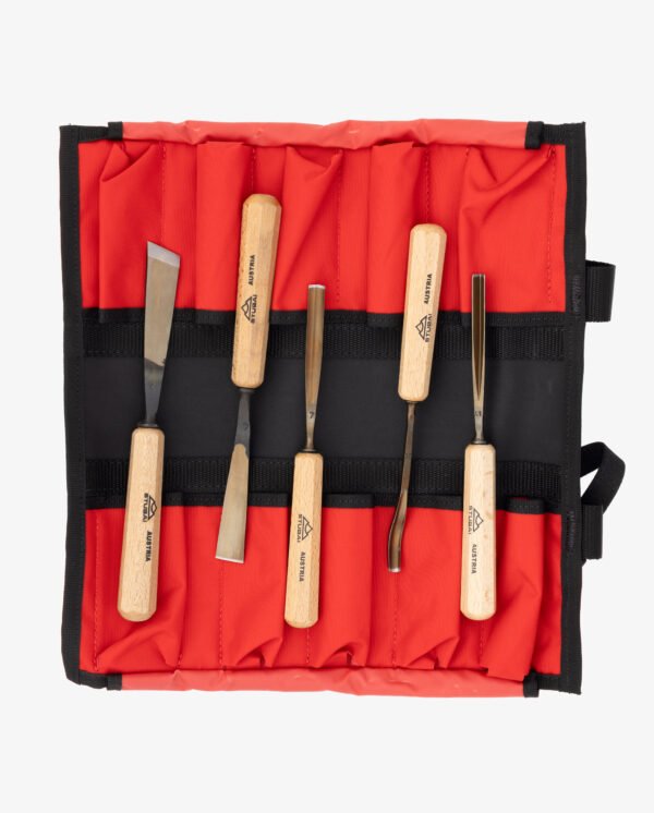 Stubai Carving Chisel Set 5 pcs.