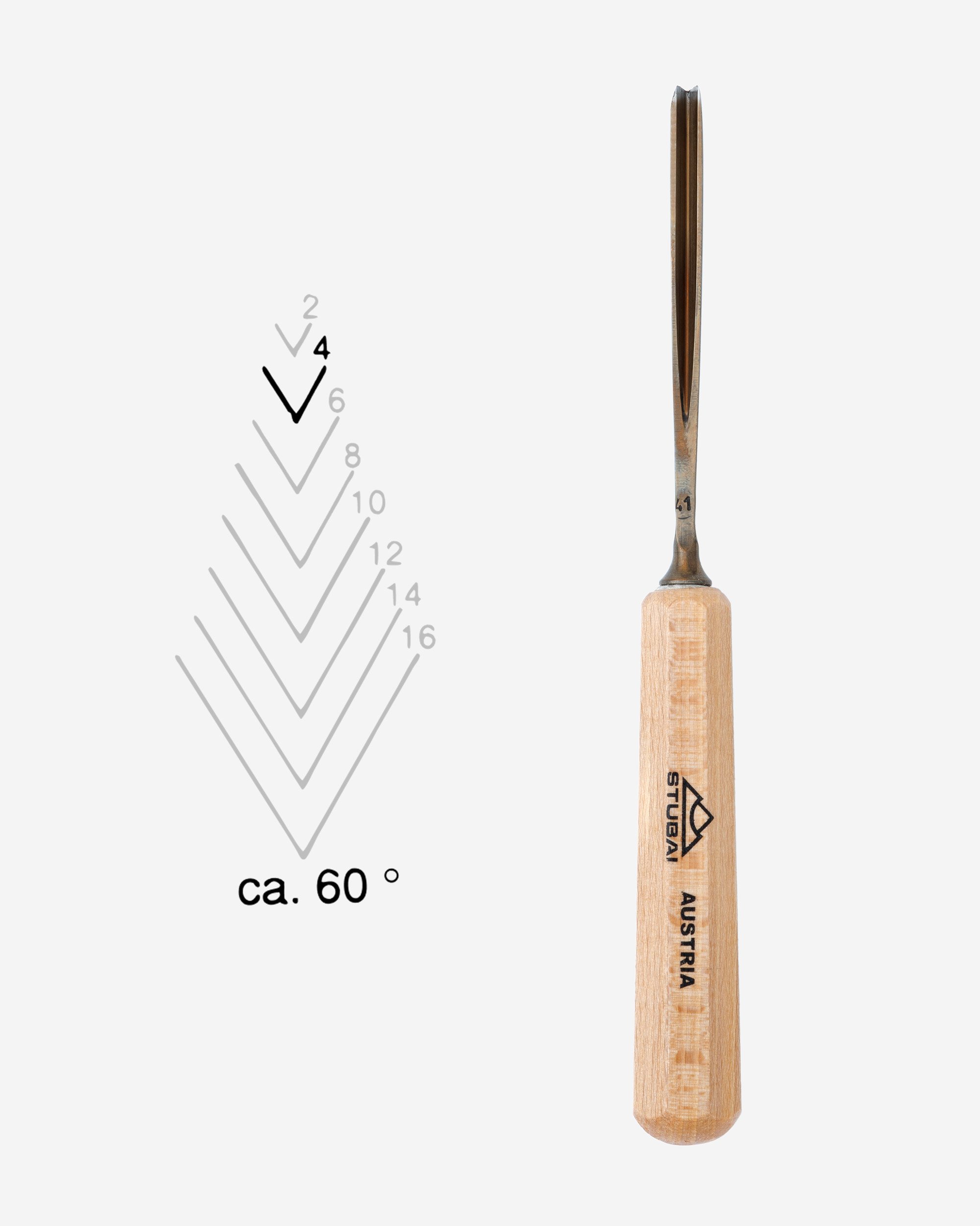 carving_chisel_stubai_41_4mm_5659 Carving Chisel • Stubai • 4 mm