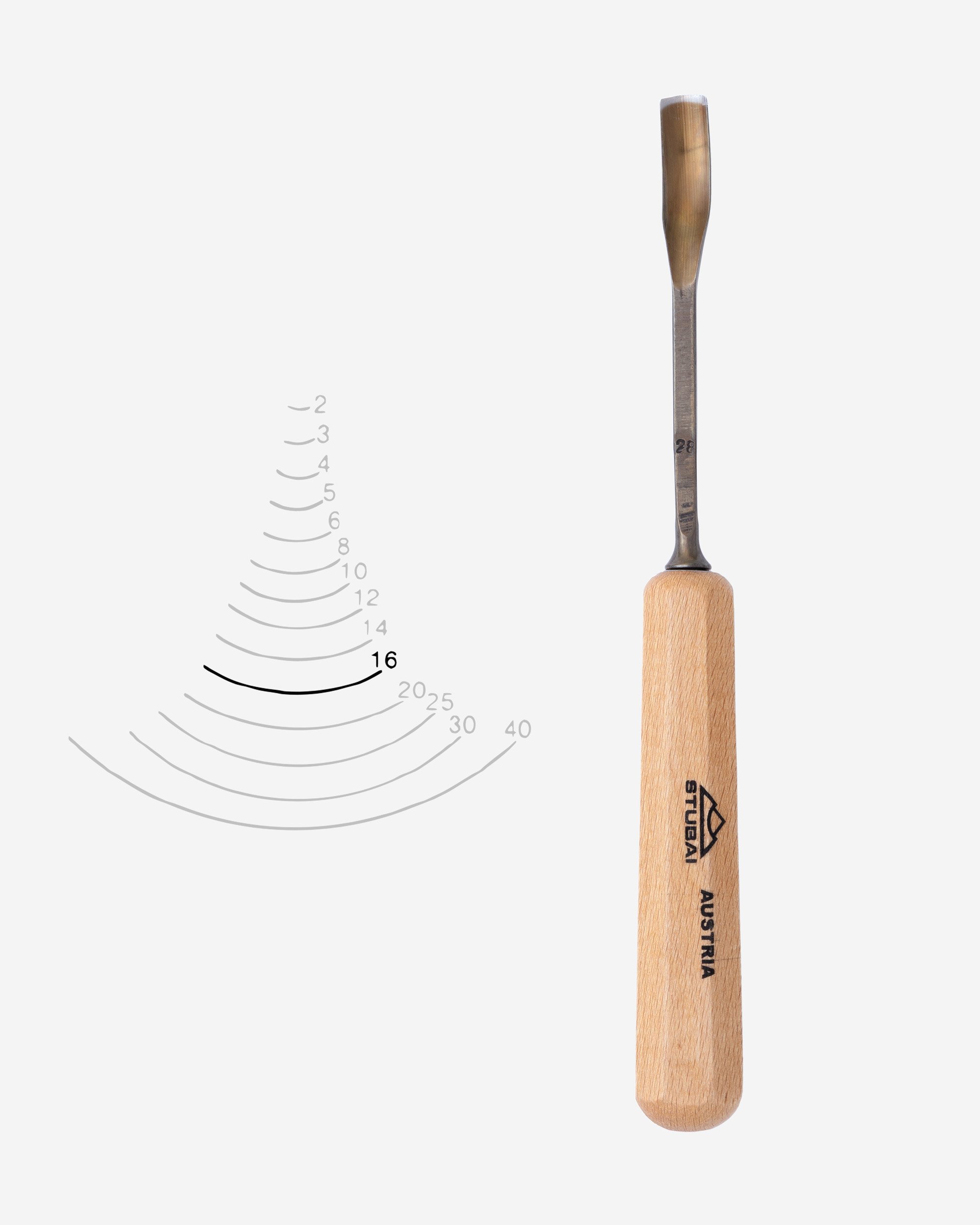 carving_chisel_stubai_52_16_mm_5660 Carving Chisel • Stubai • 16 mm